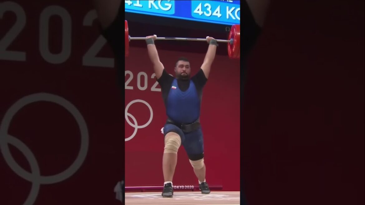 Incredible Weightlifting Battle: Ali Davoudi's Dominance in Tokyo Olympics 2021