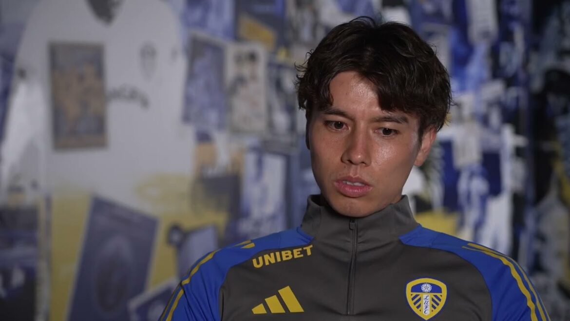 First interview | Ao Tanaka at Leeds United First interview | Ao Tanaka at Leeds United