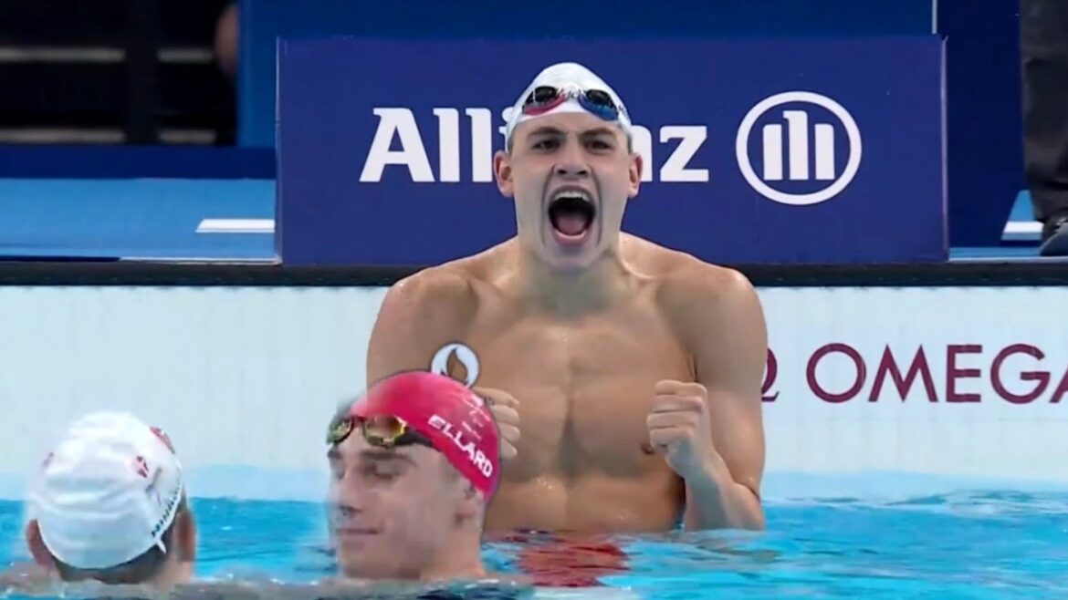 Alexander Hillhouse Gold Medal on Men's 100m Butterfly, William Ellard & Gabriel Bandeira Paralympic