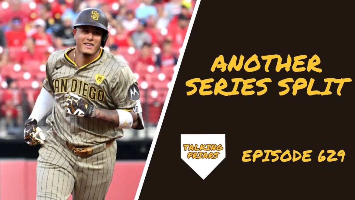 Padres split with Cardinals | 629