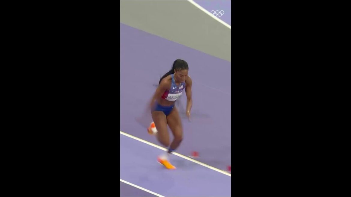 Tara Davis-Woodhall soared to 7.10m, clinching Olympic gold in the women’s long jump for Team USA!🥇 Tara Davis-Woodhall soared to 7.10m, clinching Olympic gold in the women’s long jump for Team USA!🥇