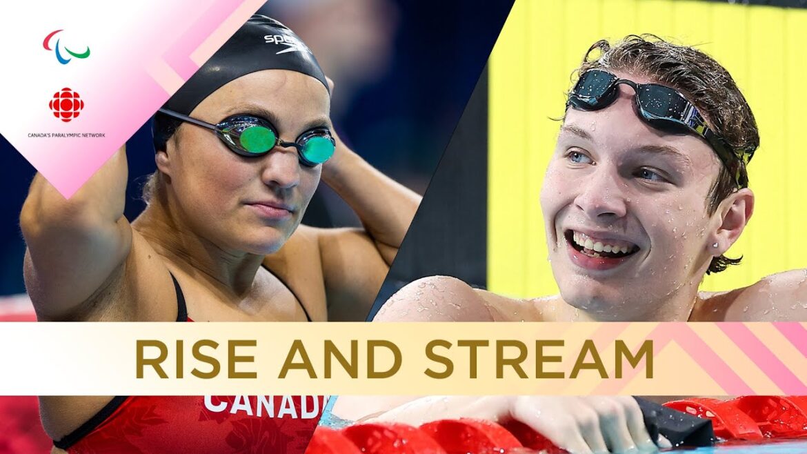 Para swimmers Nicholas Bennett & Tess Routliffe aim for Paralympic gold on Day 3 | Rise and Stream