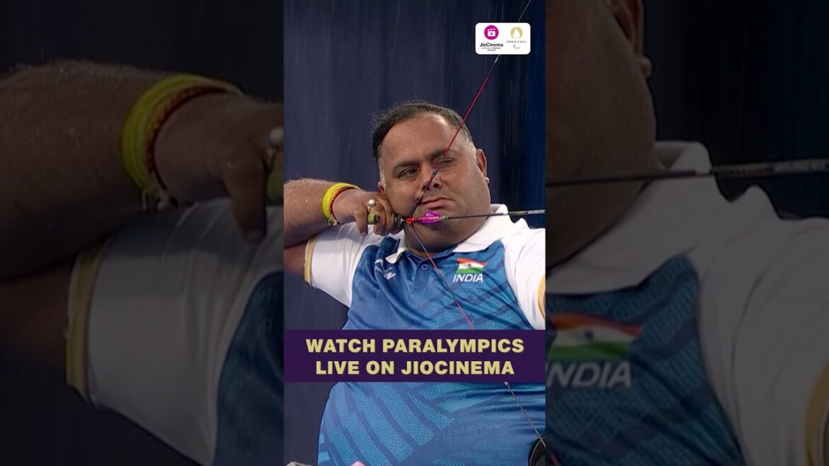 Rakesh Kumar Hits the Bullseye | Paralympics Archery Highlights | JioCinema