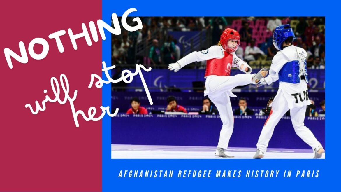 From Fleeing Afghanistan to Paralympic History, Zakia Khudadi wins taekwondo bronze in Paris 2024