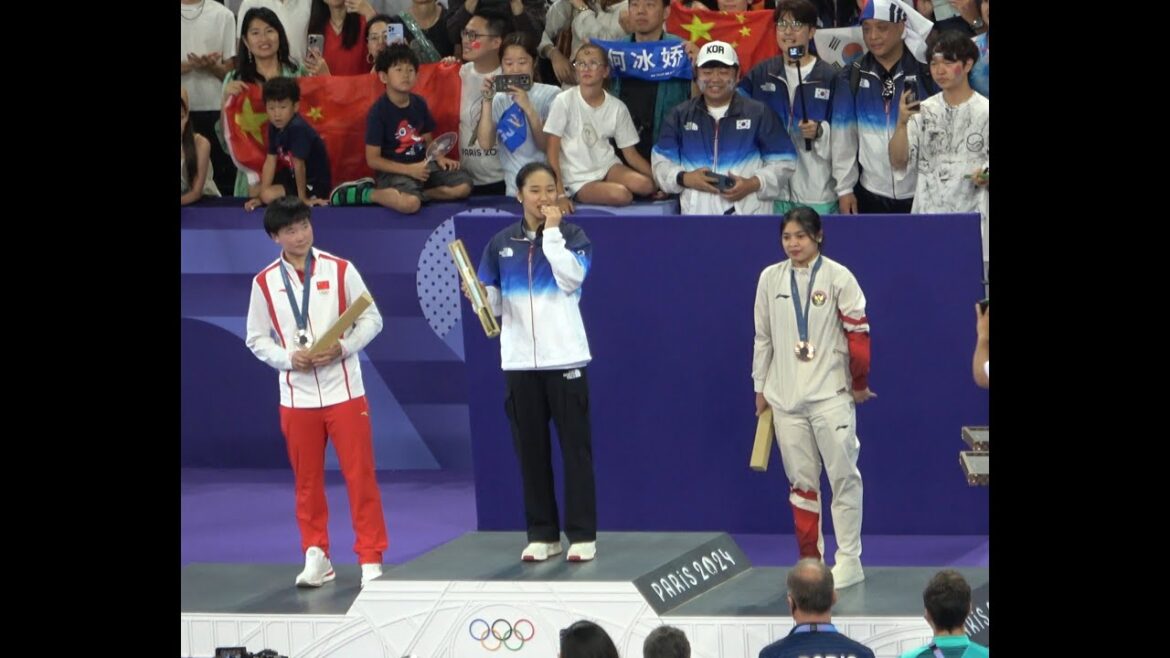 2024 Paris Olympics Badminton Women’s Singles Final 안세영 2024 Paris Olympics Badminton Women's Singles Final 안세영