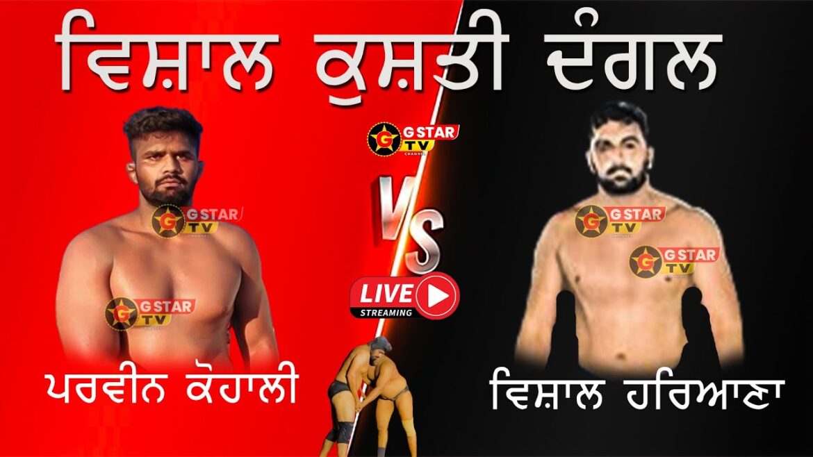 🔴 LIVE || Parveen Kohali V/S Vishal Haryana ✨G STAR TV✨