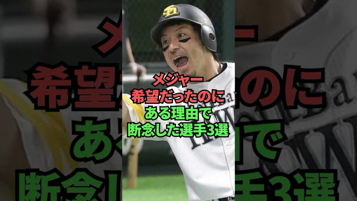 3 players who wanted to play in the majors but gave up for some reason