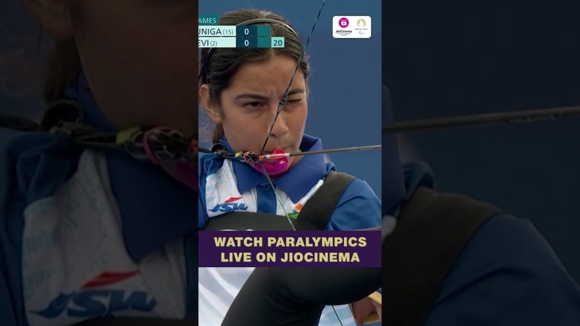 Sheetal starts with a perfect 10 | Paralympics Archery Highlights | JioCinema Sheetal starts with a perfect 10 | Paralympics Archery Highlights | JioCinema