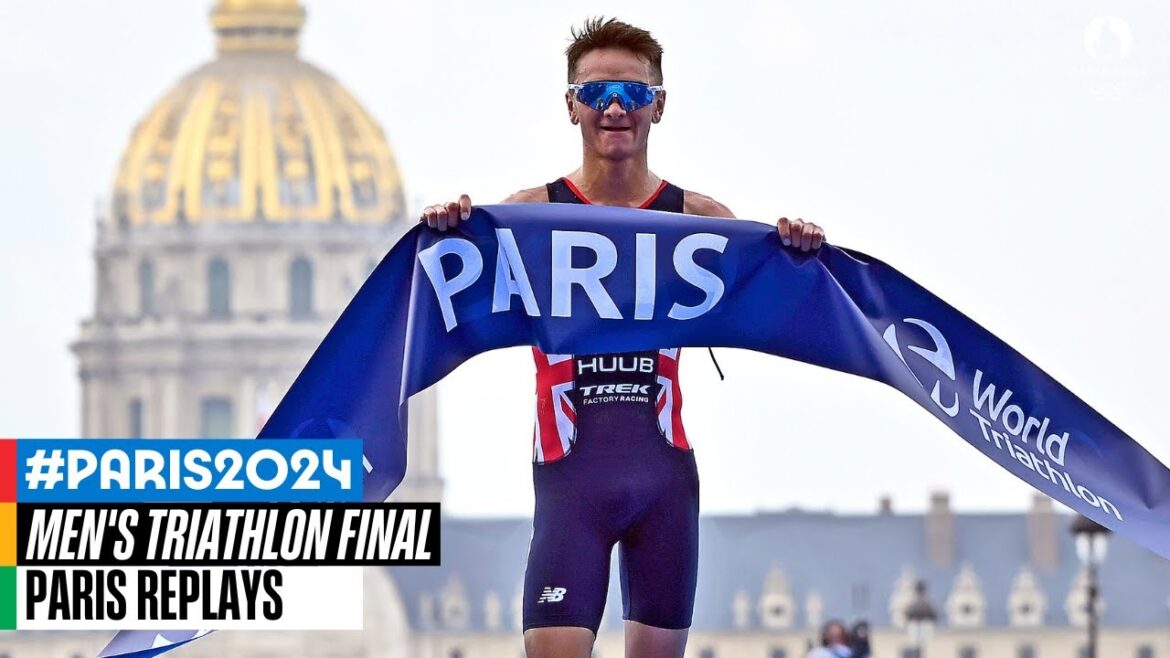 INSANE final sprint in the men's triathlon | Full Replay | Paris Replays