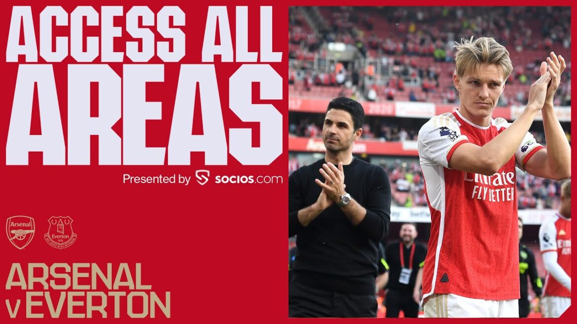 ACCESS ALL AREAS | Arsenal vs Everton (2-1) | All the goals, backstage access & lap of appreciation! ACCESS ALL AREAS | Arsenal vs Everton (2-1) | All the goals, backstage access & lap of appreciation!