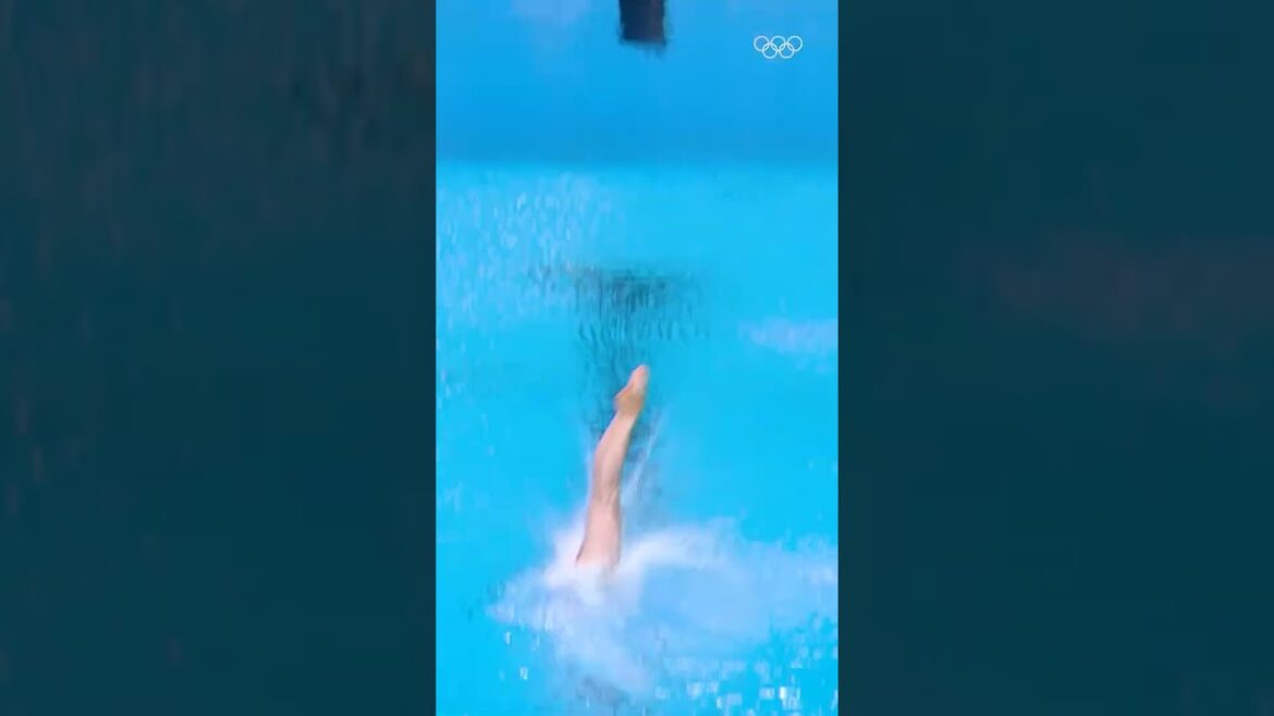 Back-to-back Olympic gold for Quan Hongchan 🥇 #Olympics #Paris2024 #Sports