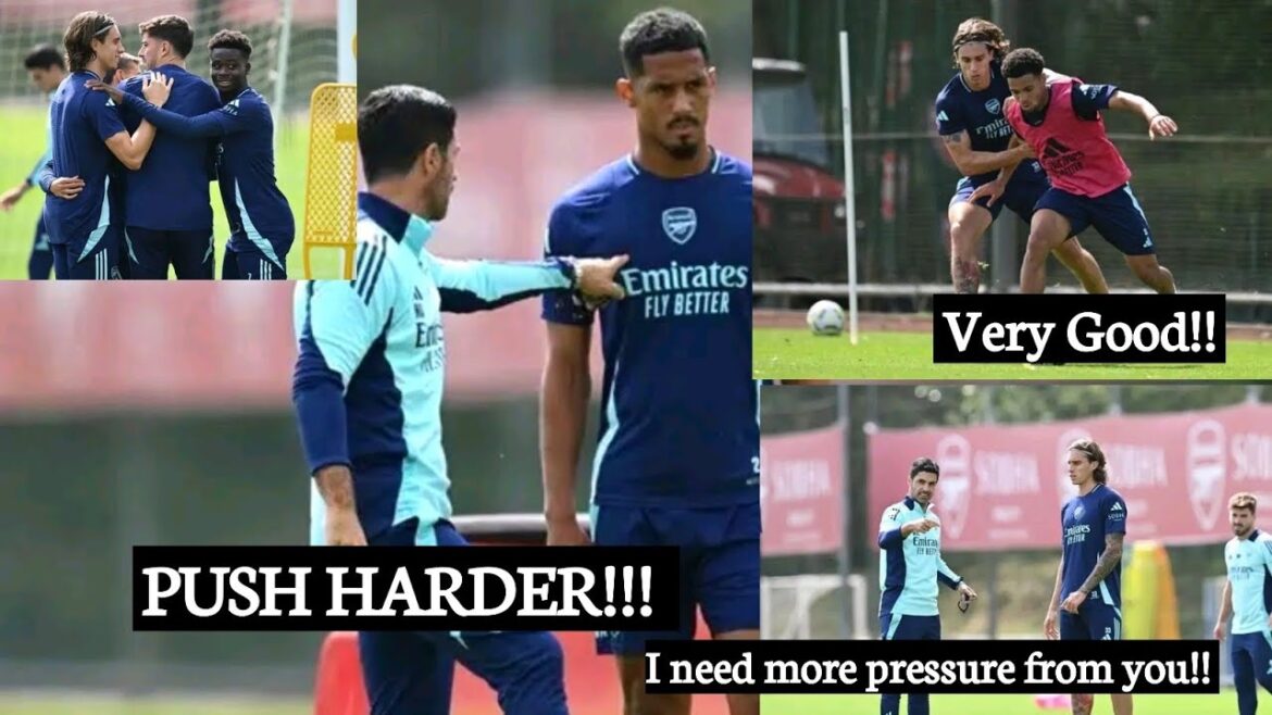 ARSENAL NEWS ✅️ Gabriel Jesus, Tomiyasu &Raheem Sterling! Arsenal Training Today, Merino Return Date