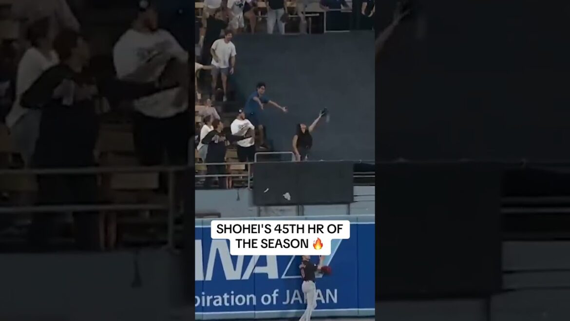 Home Run No. 45 for Shohei Ohtani 🔥 Home Run No. 45 for Shohei Ohtani 🔥