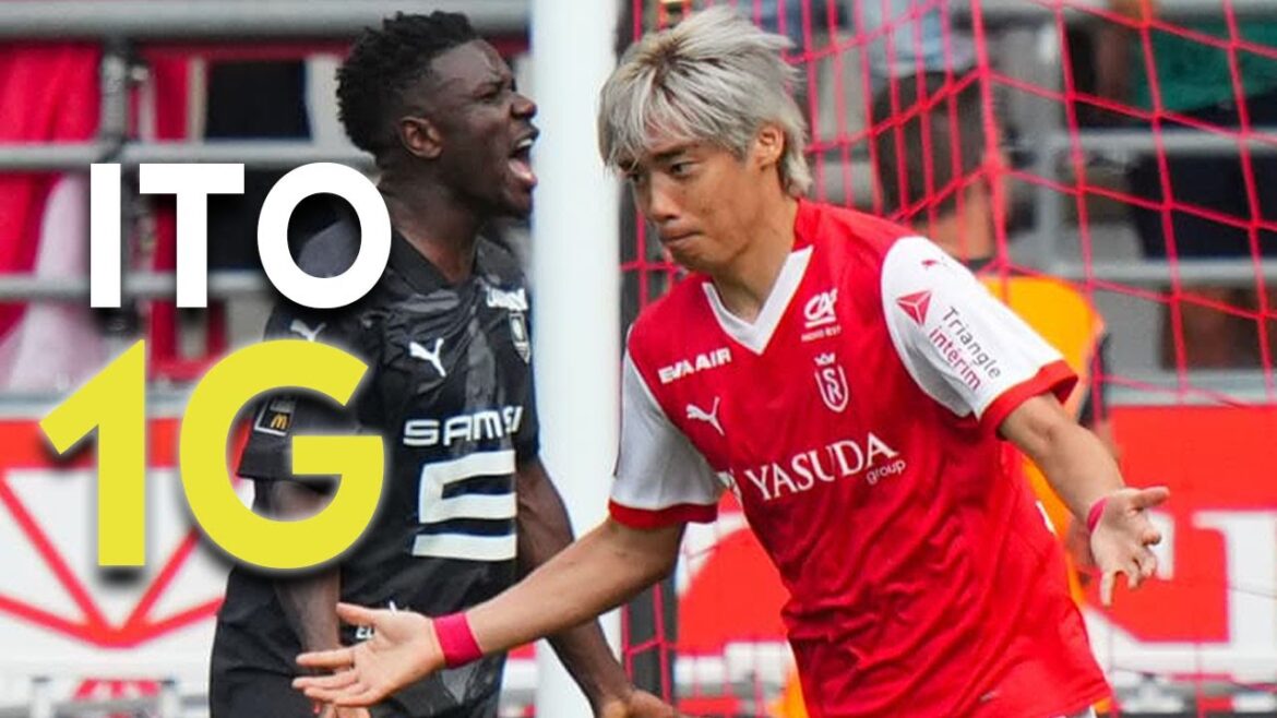 [September 2nd]Junya Ito, who is back with the Japanese national team, scores his first goal of the season and plays a key role in setting up the winning goal!