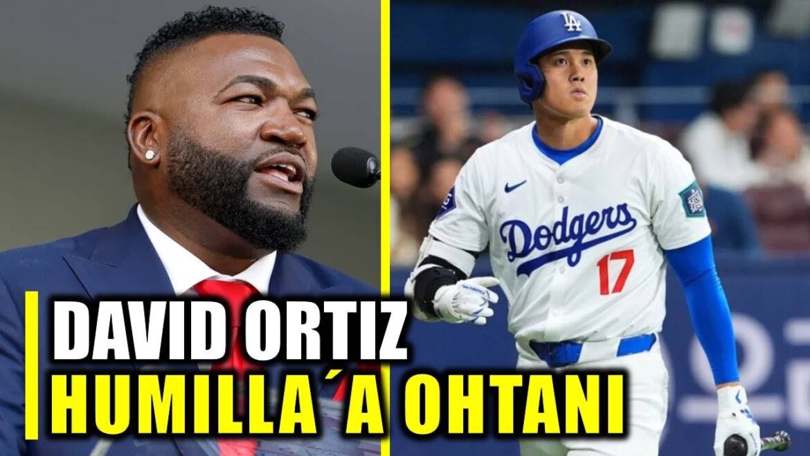 CONTROVERSY! DAVID ORTIZ HUMILIATED SHOHEI OHTANI. THIS IS WHAT HE SAID!