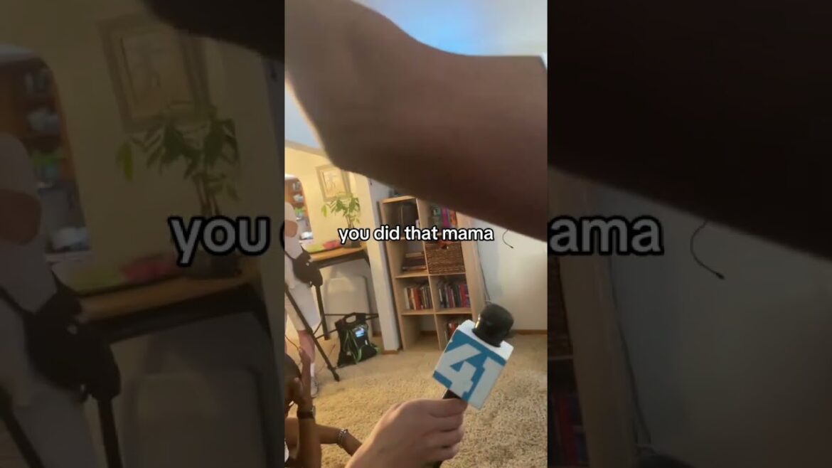 When your brother calls mom with the news they’ve all been waiting for. 🥇✨📹: @rye._.fry #Olympics