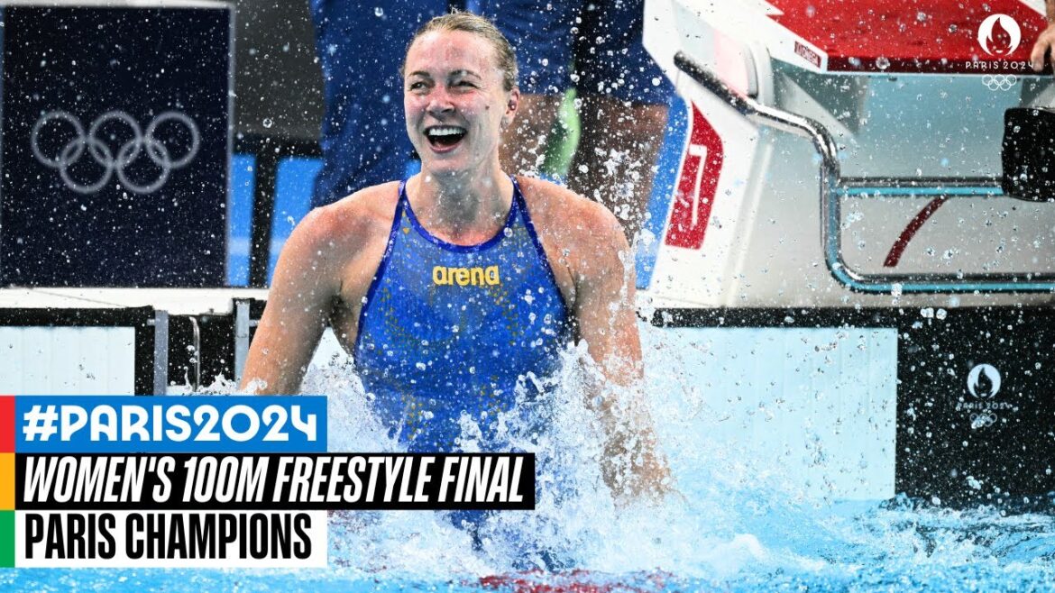 Women's 100m freestyle Final 🏊‍♀️ | Paris Champions