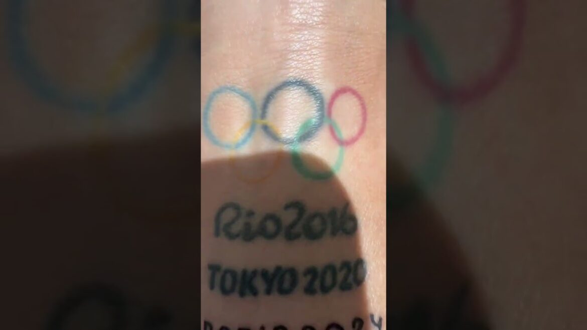 We love seeing your Olympic tattoos. 😍📹: @brookebuschkuehl #Olympics #Paris2024 #Sports