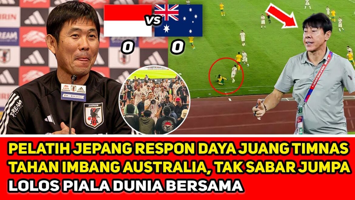 Hajime Moriyasu's Unique Response Can't Wait to Face the National Team❗️Japan & Indonesia Predicted to Qualify for the World Cup