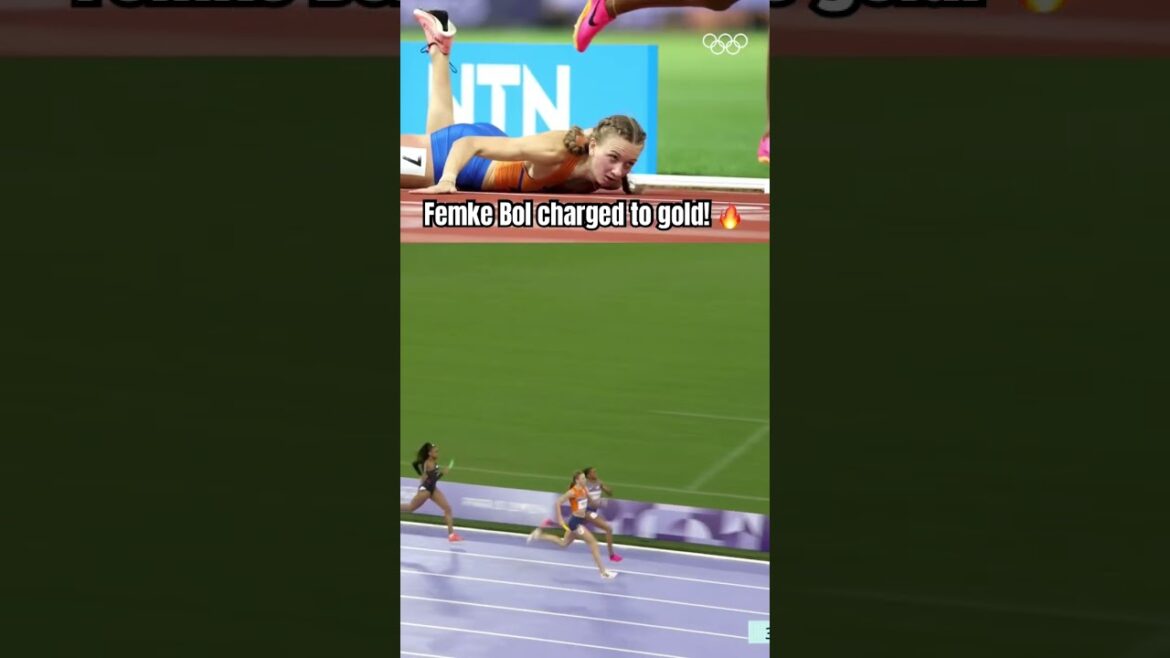 The 4x400m mixed relay! 🥇 #Olympics #Paris2024