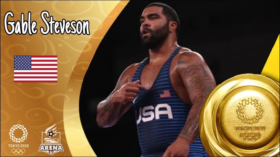 Gable Steveson Wrestling for Men's Freestyle 125kg Gold Olympics 2020