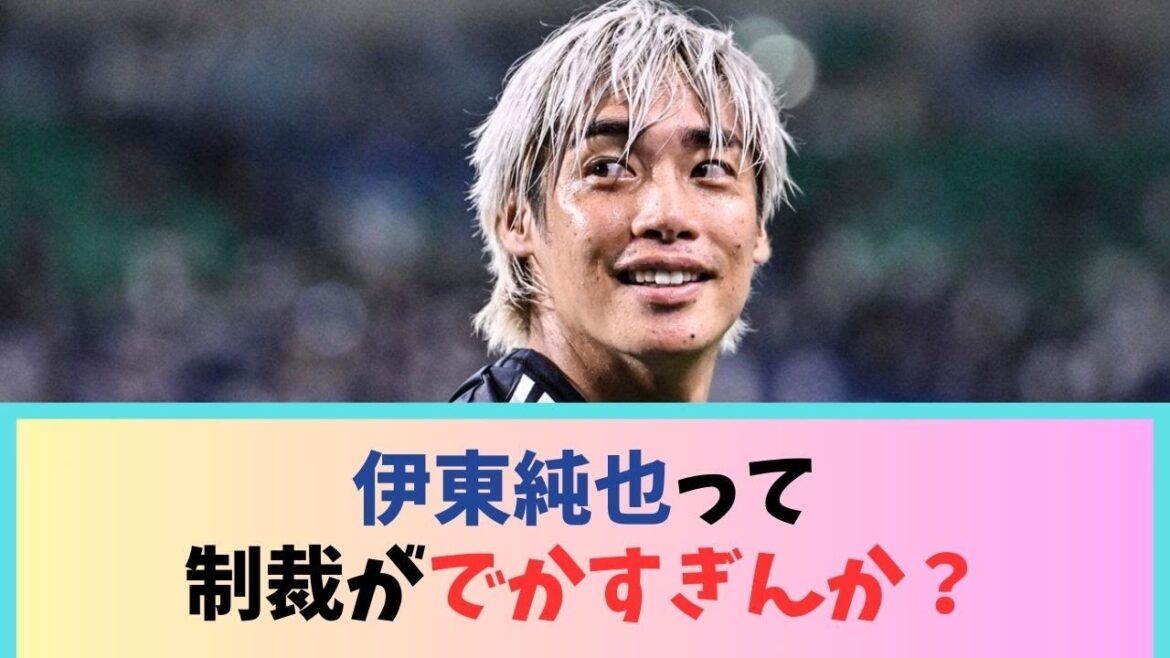 Ito Junya didn't do anything wrong in the end, so isn't the punishment too severe?