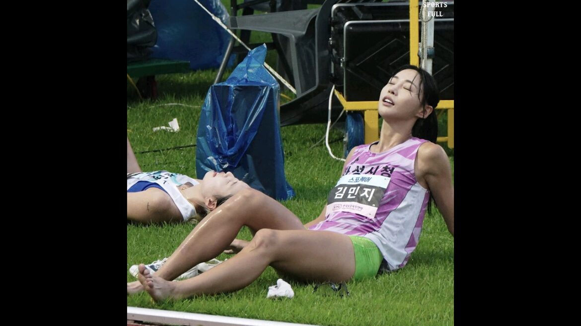 Athletics goddess Kim Min-ji exhausted after her main job ㄷㄷ Athletics goddess Kim Min-ji exhausted after her main job ㄷㄷ