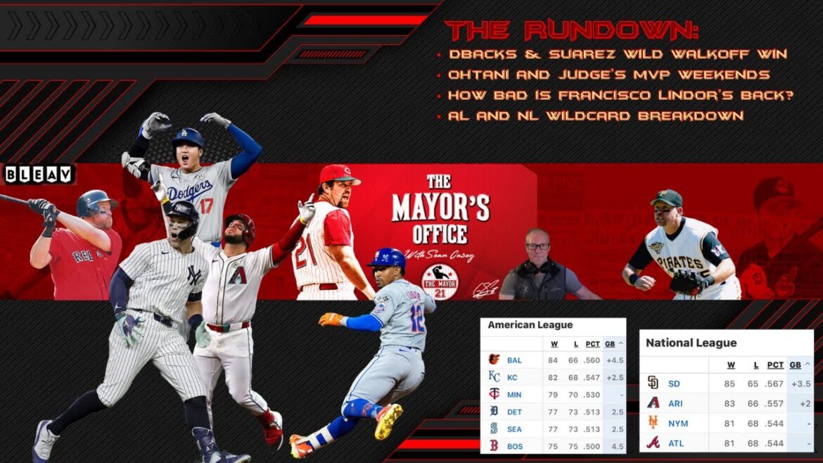 Shohei Ohtani & Aaron Judge’s MVP Weekends. Dbacks/Suarez Win. Wildcard Impacted Series Start 2nite Shohei Ohtani & Aaron Judge's MVP Weekends. Dbacks/Suarez Win. Wildcard Impacted Series Start 2nite