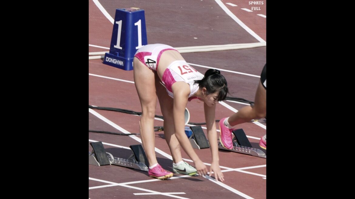 High school girls’ track and field’s strongest physique, fantastic start routine ㄷㄷ High school girls' track and field's strongest physique, fantastic start routine ㄷㄷ