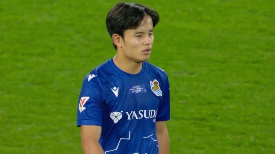 This is what happens when Takefusa Kubo goes all out against Real Madrid