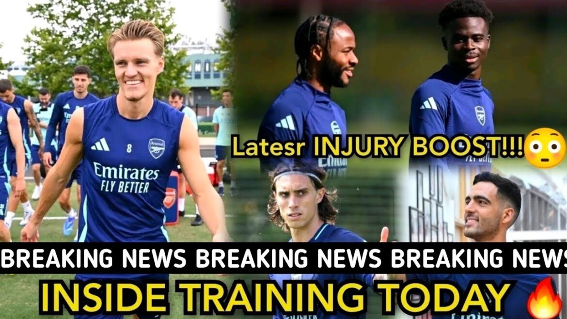 INSIDE ARSENAL TRAINING TODAY | Calafiori, Merino, Jesus, Sterling, Saka - Arsenal AHEAD OF Atlanta