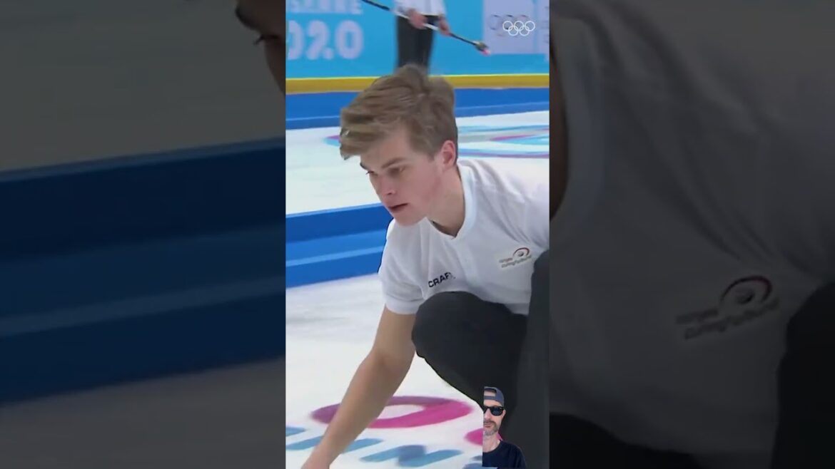 When your curling game is too strong... 🔥 🇳🇴 #Gangwon2024