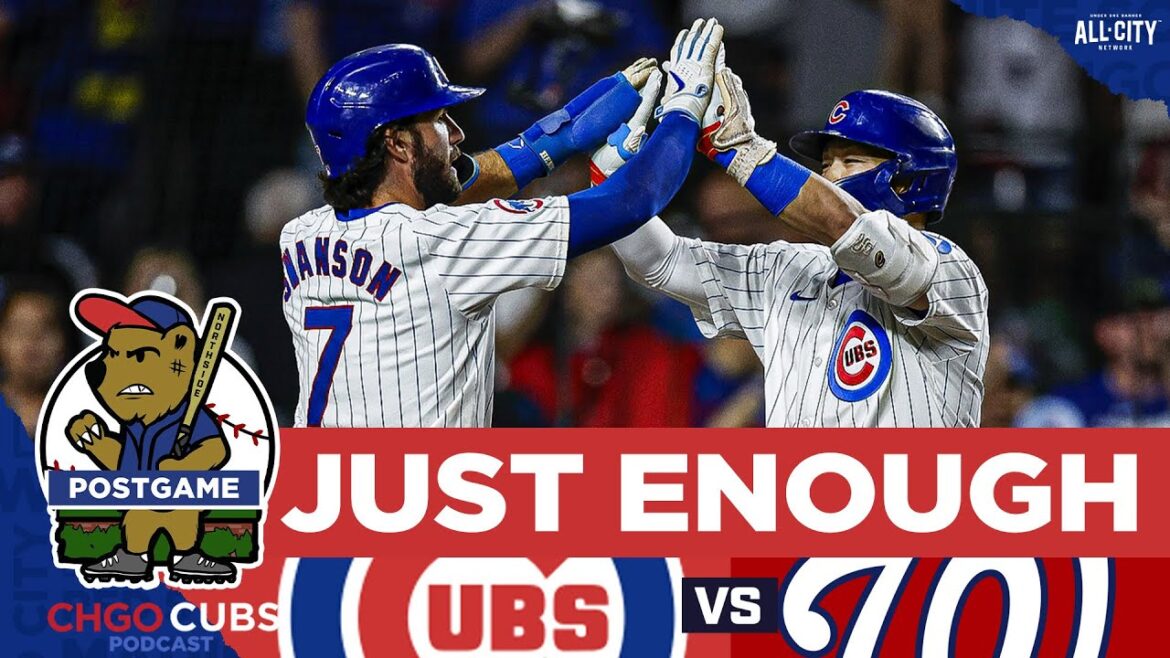 Seiya Suzuki homers as Chicago Cubs beat Washington Nationals | CHGO Cubs POSTGAME Podcast Seiya Suzuki homers as Chicago Cubs beat Washington Nationals | CHGO Cubs POSTGAME Podcast