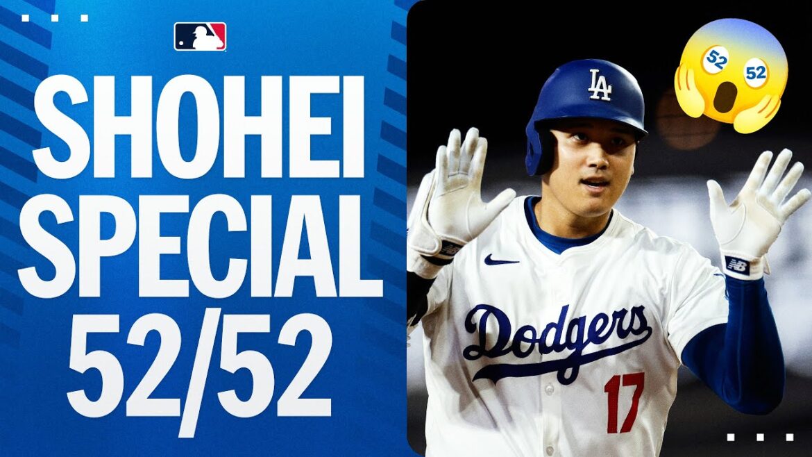 SHOHEI SPECIAL! Shohei Ohtani has his 52nd stolen base to go with his 52 homers! | Shohei Ohtani Highlights