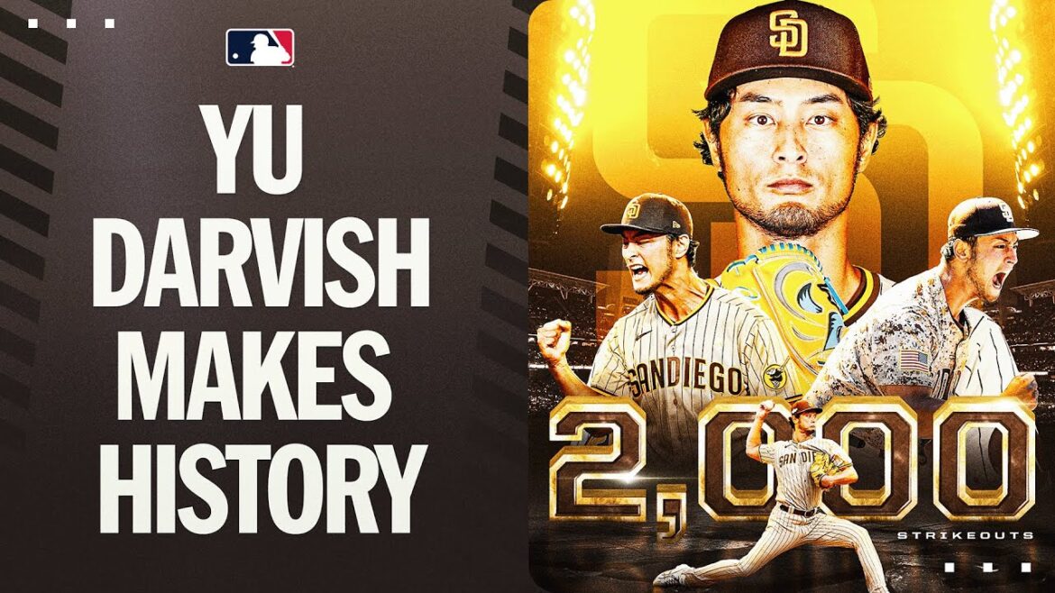 2,000 CAREER MLB STRIKEOUTS FOR YU DARVISH! 👏 | Yu Darvish Highlights