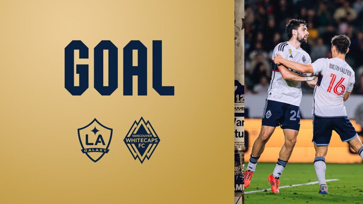 White taps in his 14th of the season 63’ | LA Galaxy vs. Vancouver Whitecaps FC | September 21, 2024