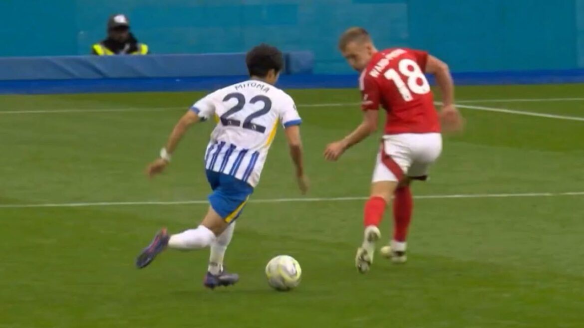 This is what will happen if Kaoru Mitoma goes all out against Nottingham Forest This is what will happen if Kaoru Mitoma goes all out against Nottingham Forest