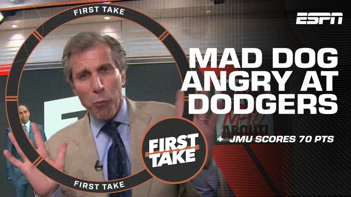 'LETS CALM DOWN!' - Mad Dog in DISBELIEF over Shohei Ohtani playing in 9th vs. Marlins | First Take