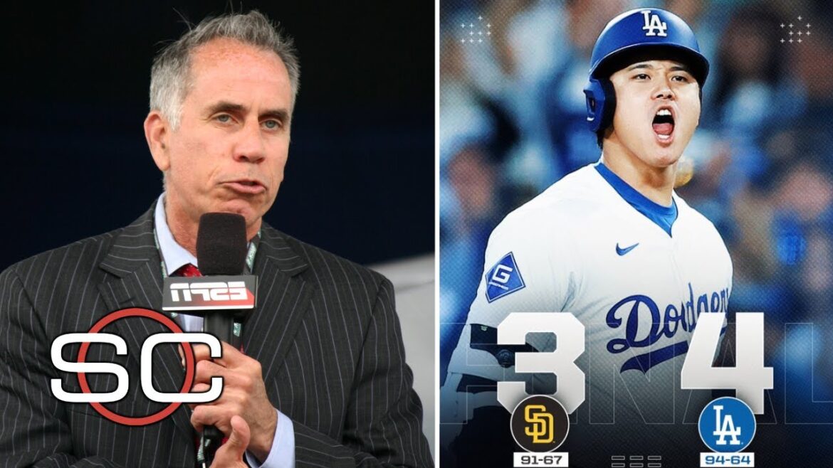 "Shohei Ohtani is the GOAT 🐐" - ESPN reacts to the Los Angeles Dodgers beating San Diego Padres 4-3