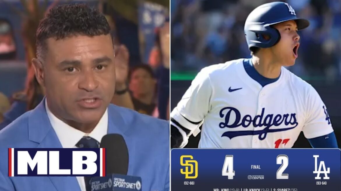 Shohei Ohtani is MVP - Hairston Jr. on Dodgers win 4-3, deliver setback to Padres' division dreams