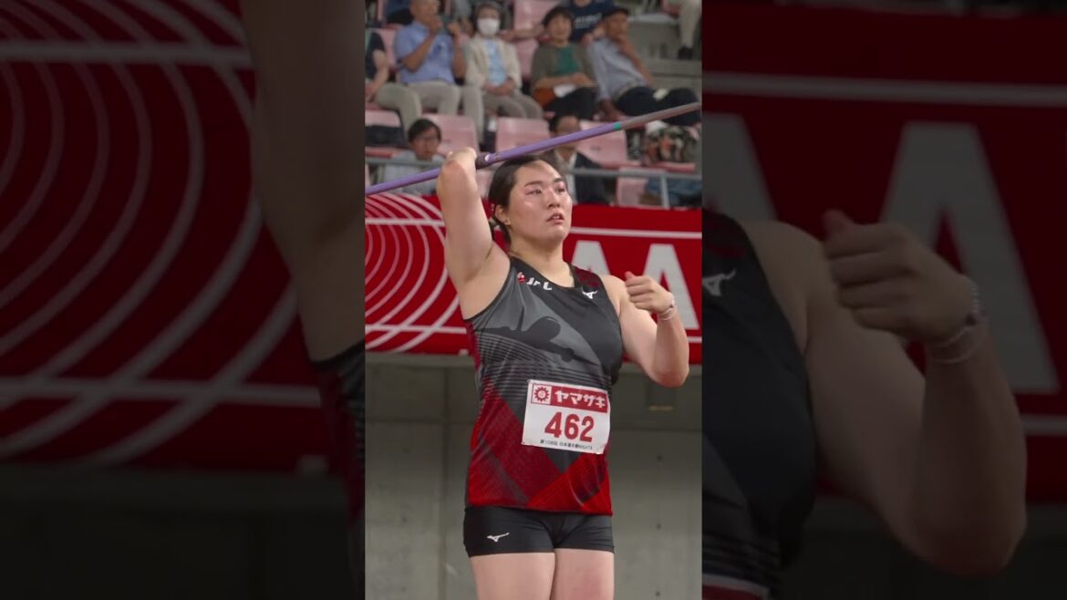 [Athletics/Japan Championships]World javelin throw queen Haruka Kitaguchi returns to Japan's number one position for the first time in two years