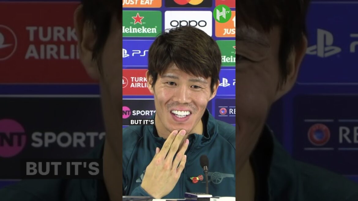 Tomiyasu REFUSES to comment on VAR!😬 Tomiyasu REFUSES to comment on VAR!😬