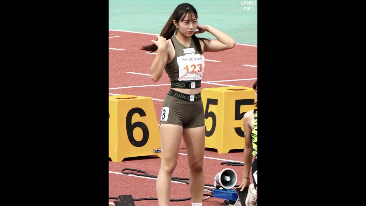 Start routine Girl who is serious about athletics 100 meter hurdles champion ㄷㄷ Start routine Girl who is serious about athletics 100 meter hurdles champion ㄷㄷ
