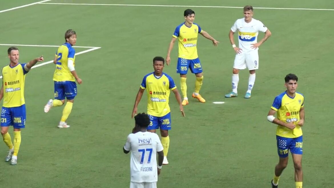 August 25, 2024. Union SG vs. Sint-Truiden. A video that follows Shogo Taniguchi from around the 32nd minute of the first half.