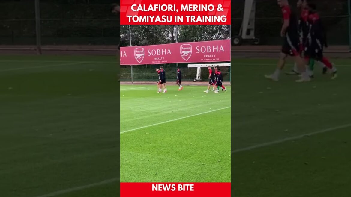 🔴 GOOD NEWS! Calafiori, Merino and Tomiyasu in training for Arsenal’s PSG Clash? 🔴 GOOD NEWS! Calafiori, Merino and Tomiyasu in training for Arsenal's PSG Clash?
