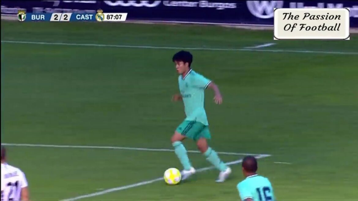 Takefusa Kubo 久保 (Real Madrid Castilla VS BURGOS) 1080i HD (18/08/2019)