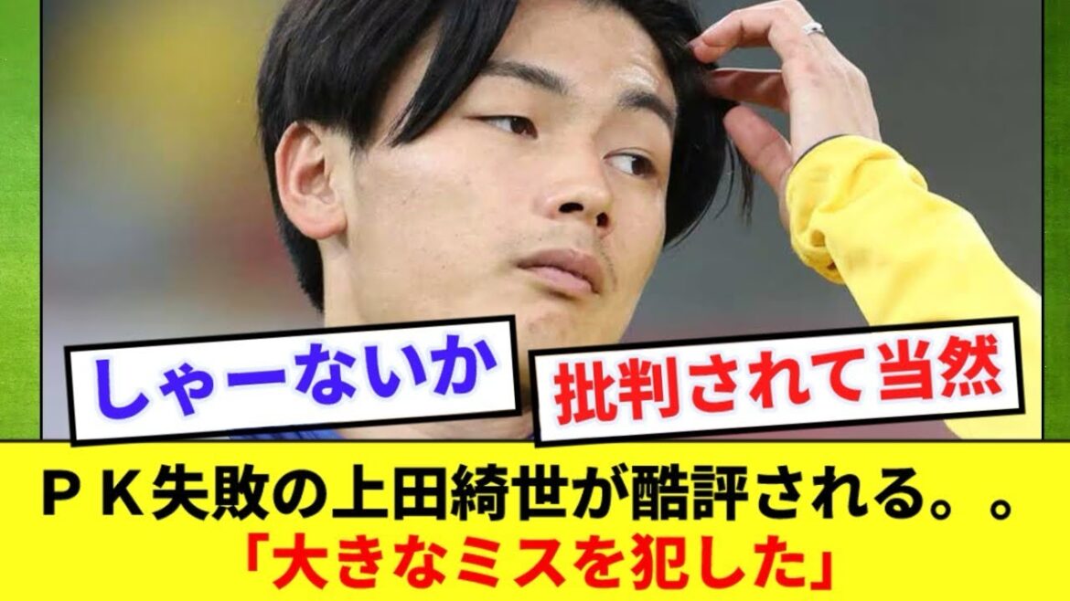 [Sad news]Kiyo Ueda has been criticized by a very famous Dutch alumnus...