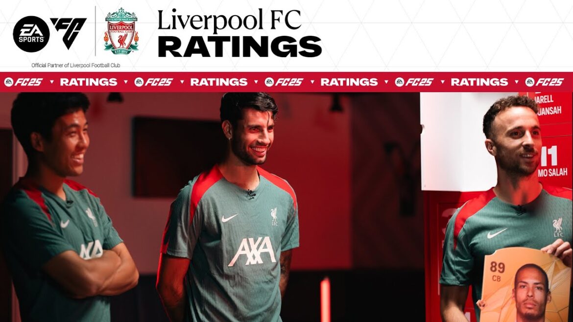 FC25 RATINGS | Jota’s Spelling Test, Szoboszlai Reveals Liverpool FC’s Strongest Player! FC25 RATINGS | Jota’s Spelling Test, Szoboszlai Reveals Liverpool FC's Strongest Player!
