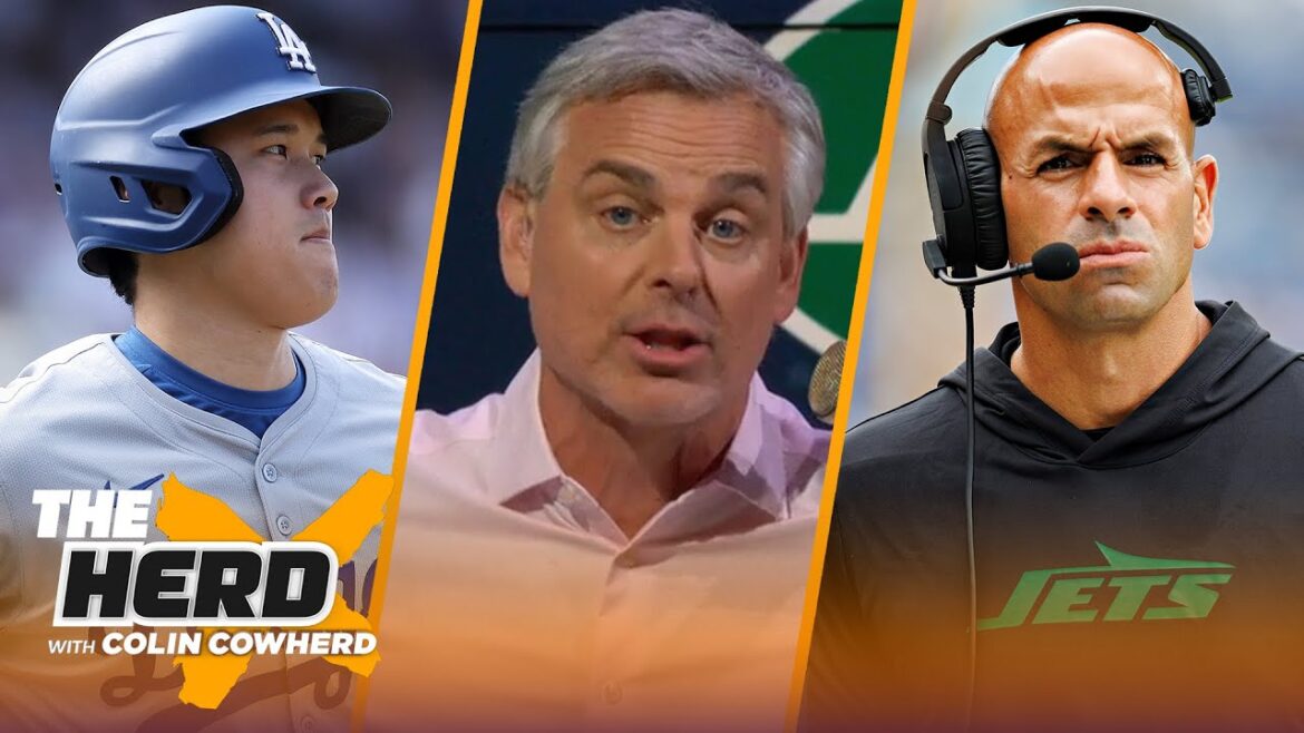 Saleh is 'learning on the job' for the Jets, Shohei Ohtani makes his postseason debut | THE HERD