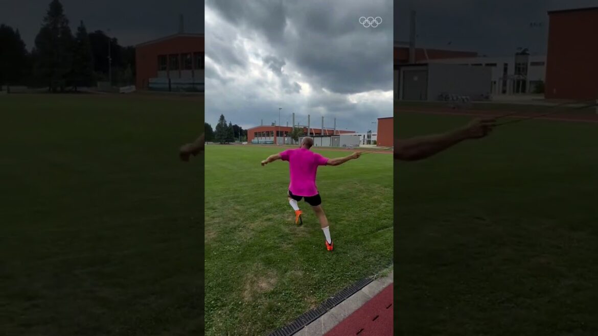 Javelin prep work. 💪